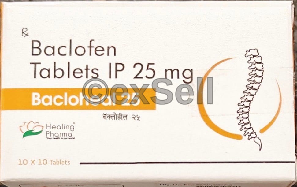 Bacloheal 25mg Tablet 25 mg Tablet – Baclofen (25 Mg)