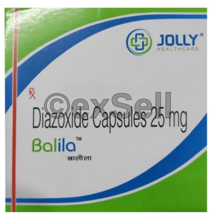 Balila 25mg Capsule 25 mg Capsule – Diazoxide (25mg)