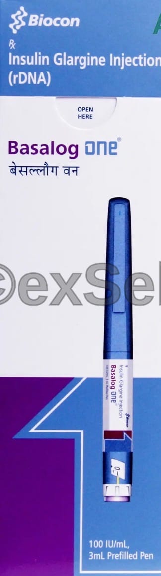 Basalog One Solution for Injection 100 IU Pre-Filled Pen – Insulin Glargine (100IU/ml)