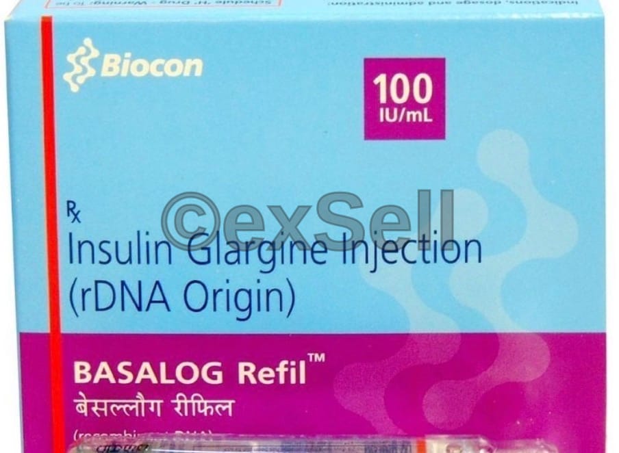 Basalog Refill Solution for Injection 100 IU Refill Solution for Injection – Insulin Glargine (100IU/ml)