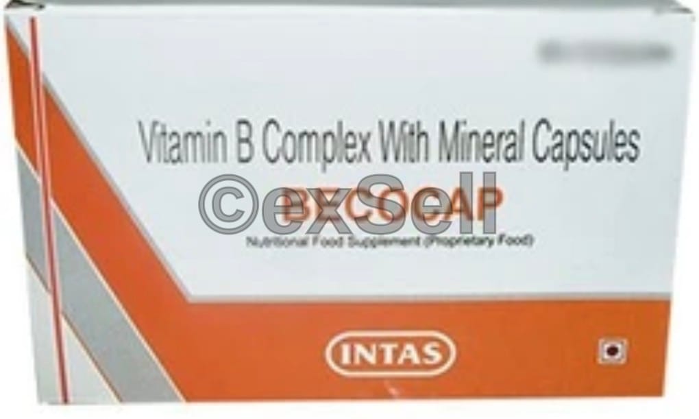 Becocap Capsule Combination Capsule – Cupric Sulphate (1.2 Mg) + Cyanocobalamin / Vitamin B12 (0.8 Mcg) + Dibasic Calcium Phosphate (90 Mg) + Folic Acid (160 Mcg) + Niacinamide (15 Mg) + Vitamin B1 (1.12 Mg) + Vitamin B2 (1.28 Mg) + Vitamin B6 (Pyridoxine) (1.6 Mg) + Zinc Sulphate (22.2 Mg)