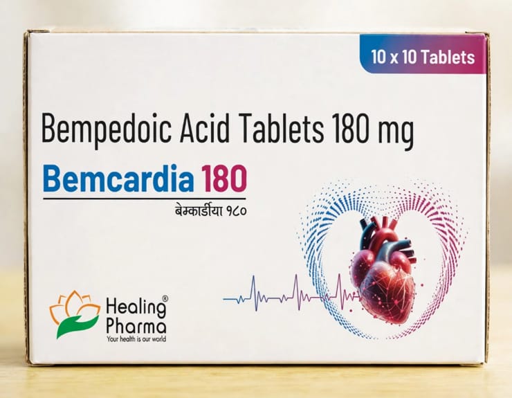 Bemcardia 180 180mg Tablets – Bempedoic Acid 180 mg