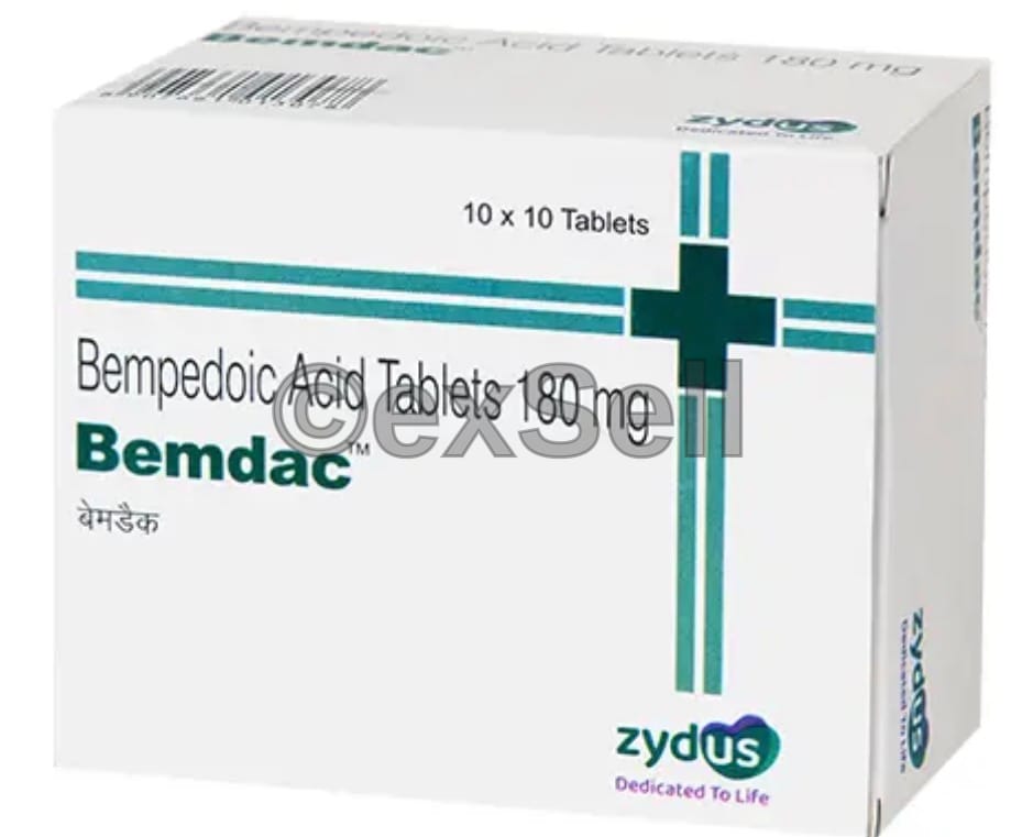 Bemdac 180mg Tablet 180mg Tablet – Bempedoic acid (180mg)