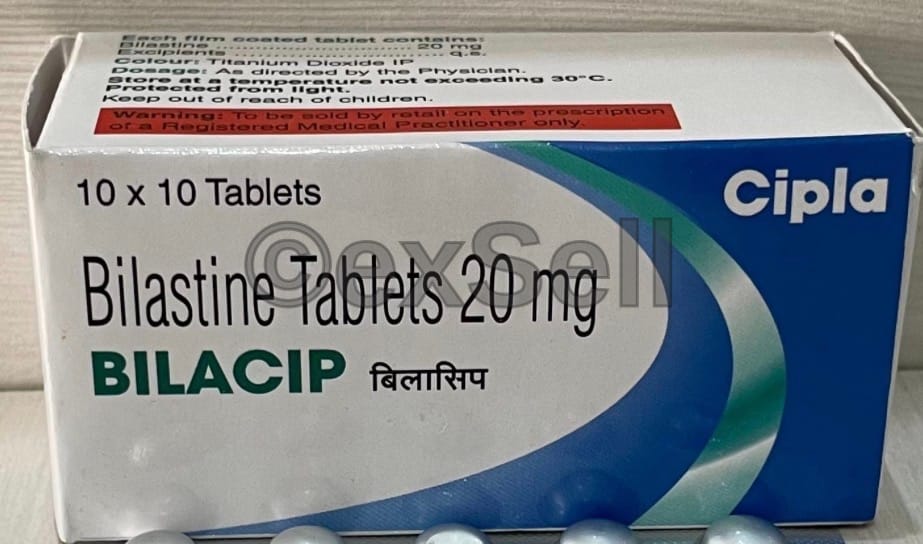 Bilacip 20mg Tablet 200 mg Tablet – Bilastine (20mg)