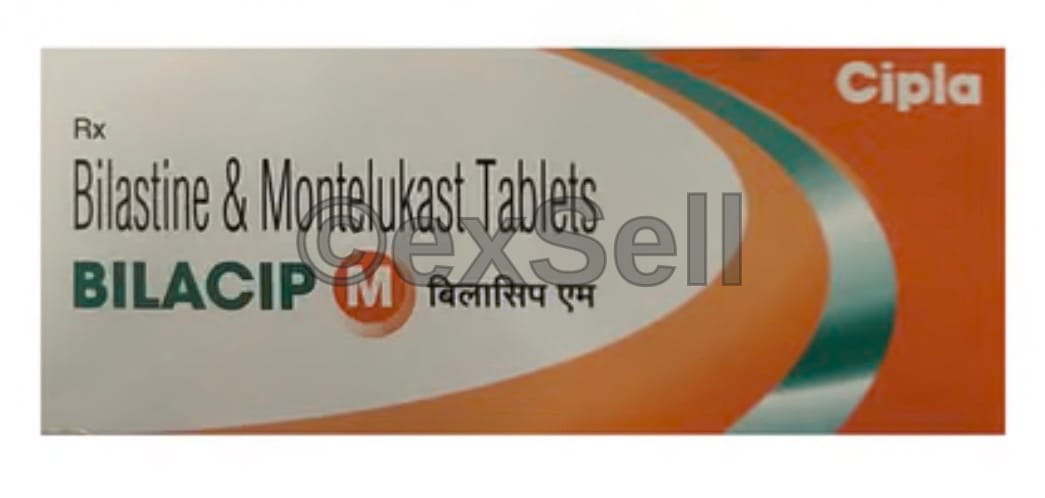 Bilacip M Tablet Combination Tablet – Bilastine (20mg) + Montelukast (10mg)