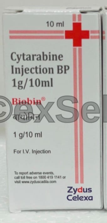 Biobin 1gm Injection 1gm Vial – Cytarabine (1gm)