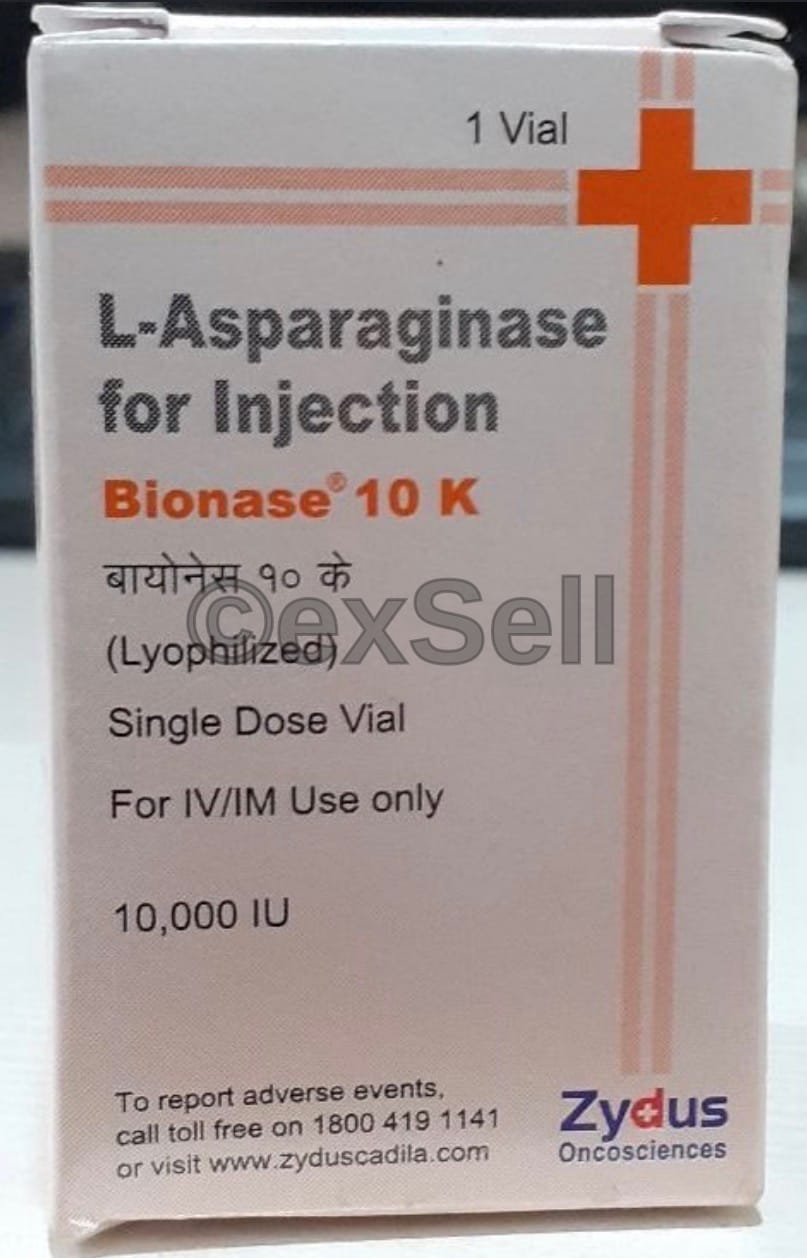 Bionase 10000IU Injection 10000IU Vial – Asparaginase (10000IU)