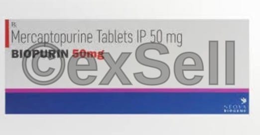 Biopurin 50mg Tablet 50mg Tablet – Mercaptopurine (50mg)