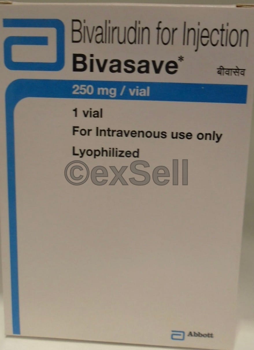 Bivasave 250mg Injection 250mg Vial – Bivalirudin (250mg)