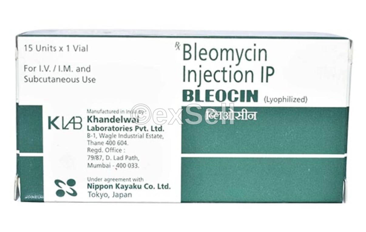 Bleocin 15mg Injection 15 mg vial – Bleomycin (15IU)