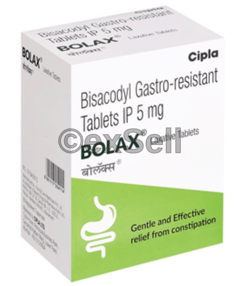 Bolax 5mg Tablet – Bisacodyl (5mg)