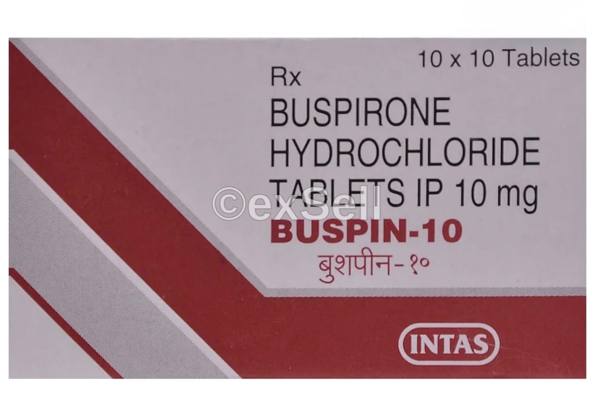 Buspin 10 Tablet 10 mg Tablet – Buspirone (10mg)