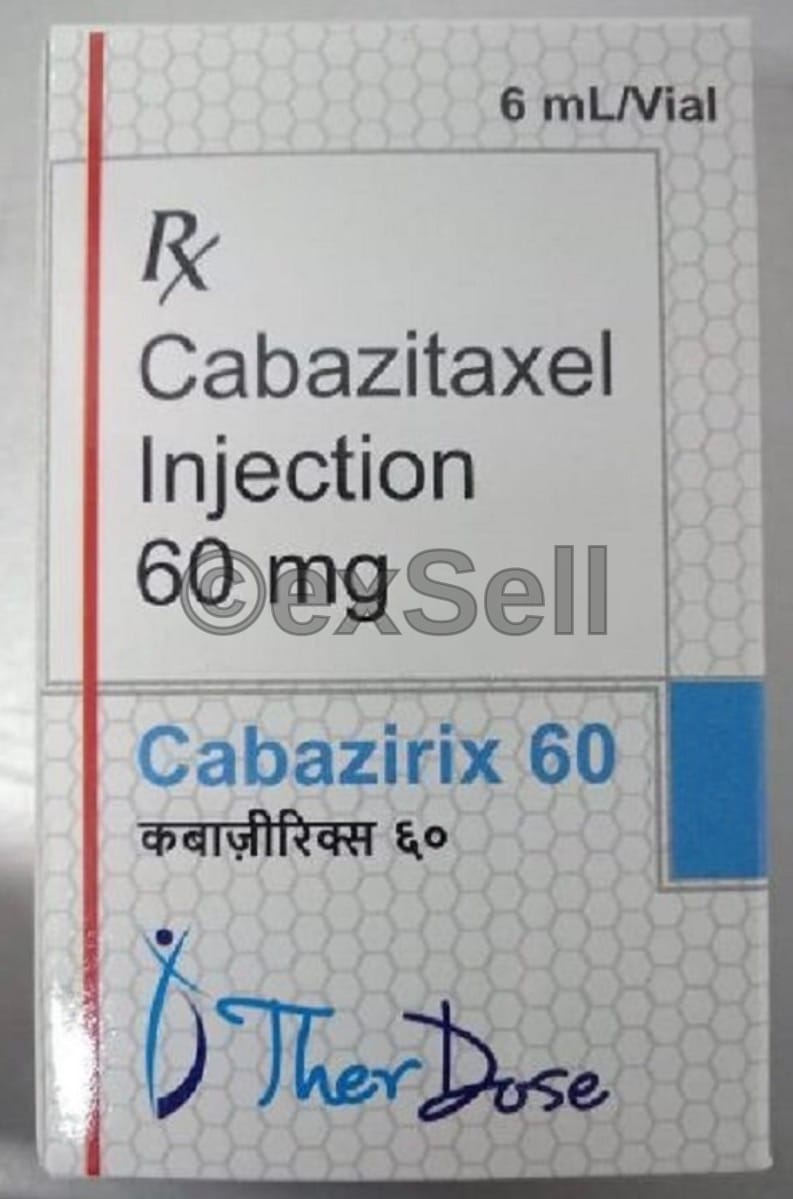 Cabazirix 60mg Injection 60mg Vial – Cabazitaxel (60mg)