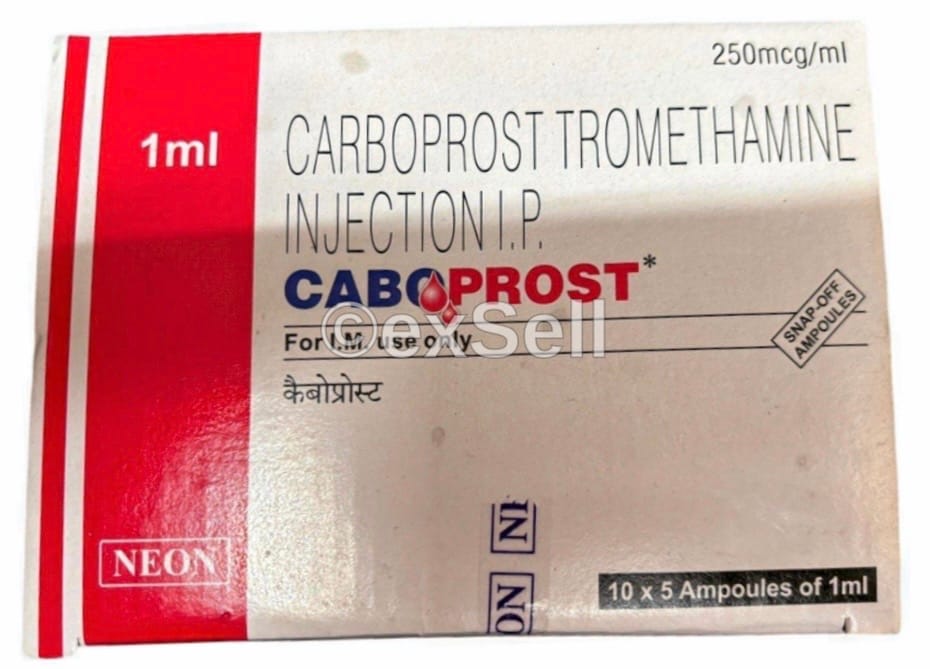 Caboprost 250mcg Injection 250 mg Vial – Carboprost (250mcg)