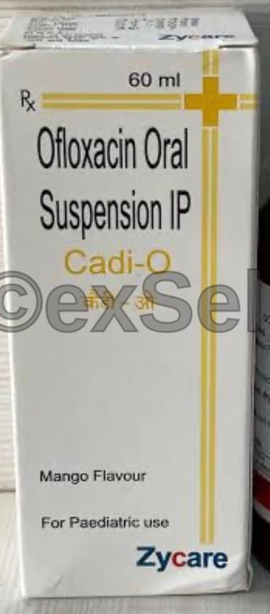 Cadi O Oral Suspension 50 mg Oral Suspension – Ofloxacin -50MG