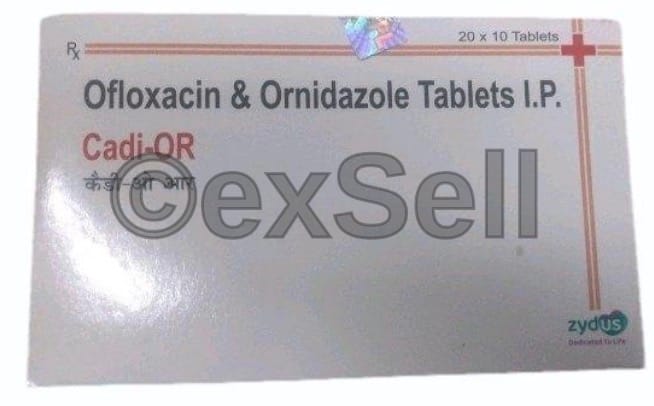 Cadi OR Tablet 200 mg + 500 mg Tablet – Ofloxacin(200 Mg)+Ornidazole(500 Mg)