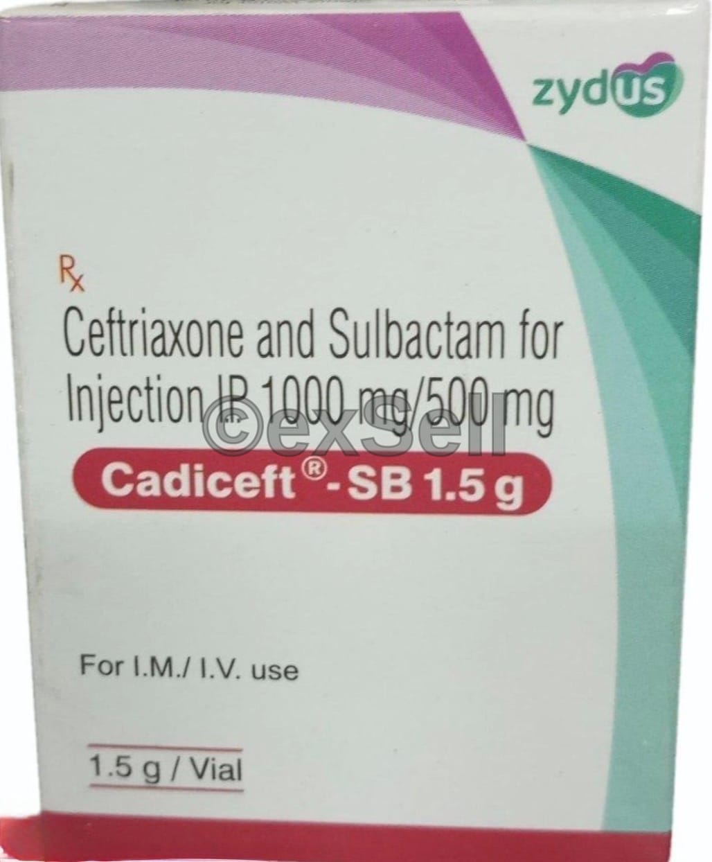 Cadiceft SB 1000mg/500mg Injection 1000mg + 500 mg Injection – Ceftriaxone (1000mg) + Sulbactam (500mg)