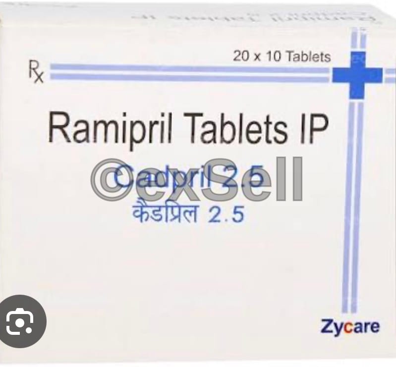 Cadpril 2.5mg Tablet 2.5 mg Tablet – Ramipril (2.5mg)
