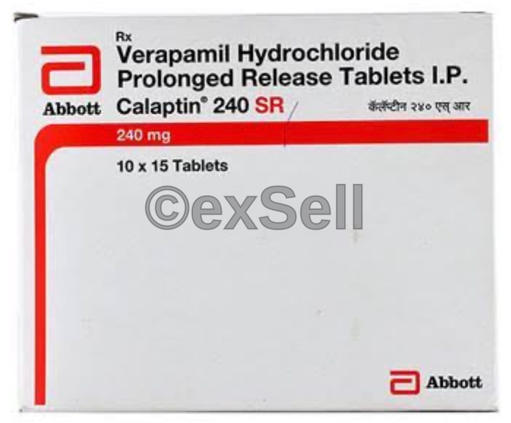 Calaptin 240 SR Tablet 240mg Tablet – Verapamil (240mg)