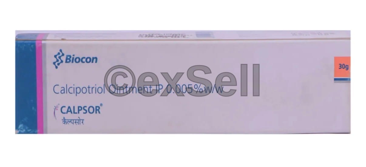 Calpsor Ointment 0.005% Ointment – Calcipotriol (0.005%)