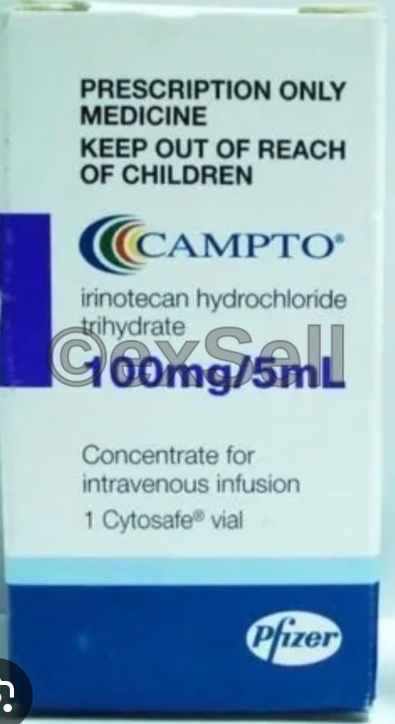 Campto Injection 100mg/5ml 100mg/5ml Vial – Irinotecan Hydrochliride (100mg/5ml)