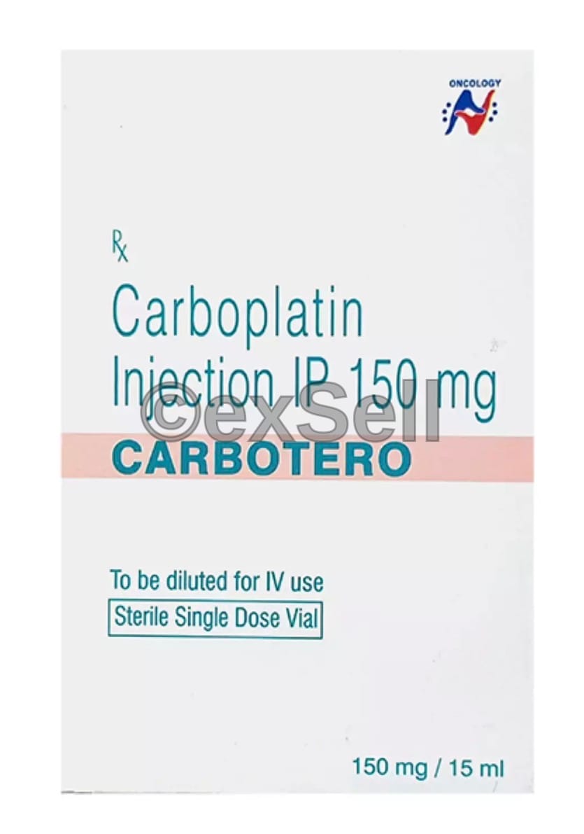 Carbotero 150mg Injection 150mg Vial – Carboplatin (150mg)