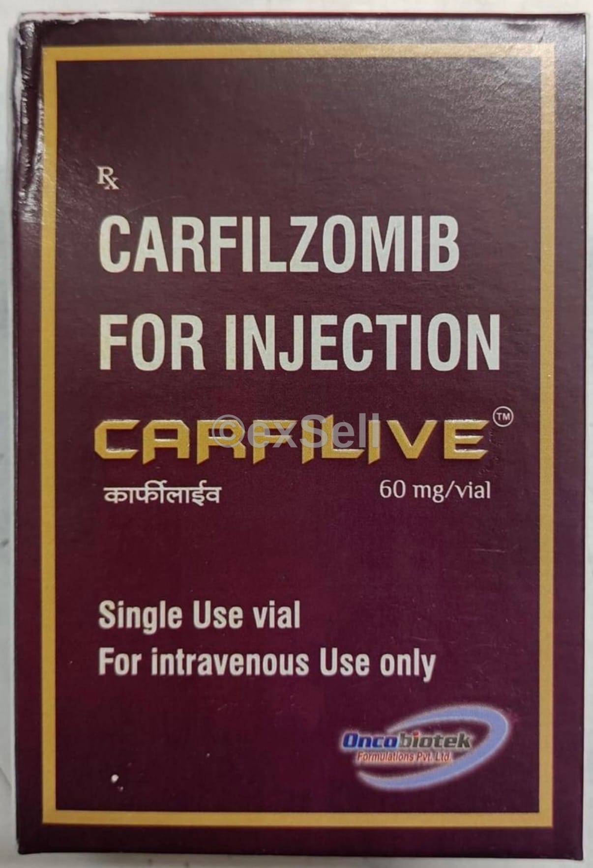 Carfilive 60mg 60 mg Single use vial – Carfilzomib 60mg