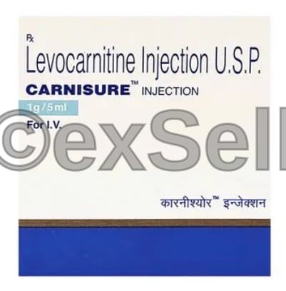 Carnisure Injection 1gm/5ml Ampoule – Levo-carnitine (1gm)