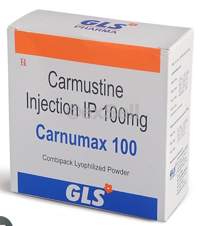 Carnumax 100 Injection 100 mg Injection – Carmustine (100mg)