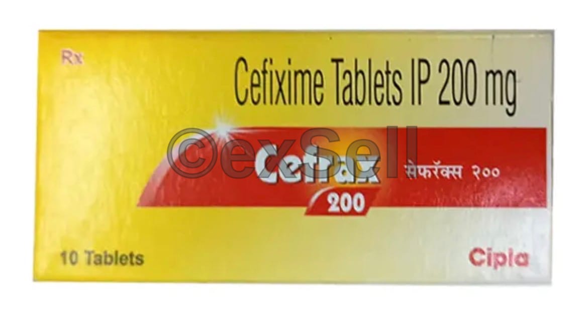 Cefrax 200 Tablet 200 mg Tablet – Cefixime (200mg)