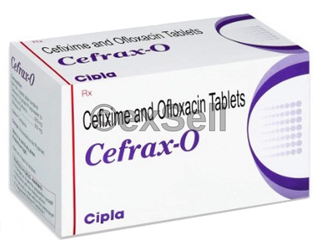 Cefrex O 200mg/200mg Tablet Combination Tablet – Cefixime (200mg) + Ofloxacin (200mg)