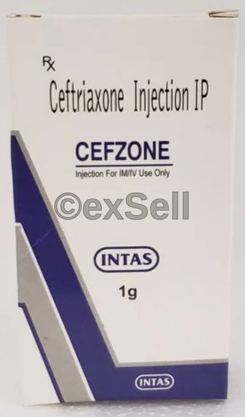 Cefzone 1gm Injection 1000gm Injection – Ceftriaxone (1gm)