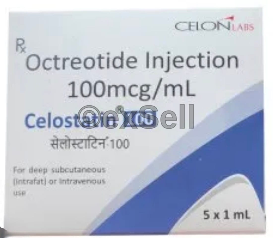 Celostatin 100IU/ml Injection 100IU Injection – Octreotide acetate (100IU/ml)