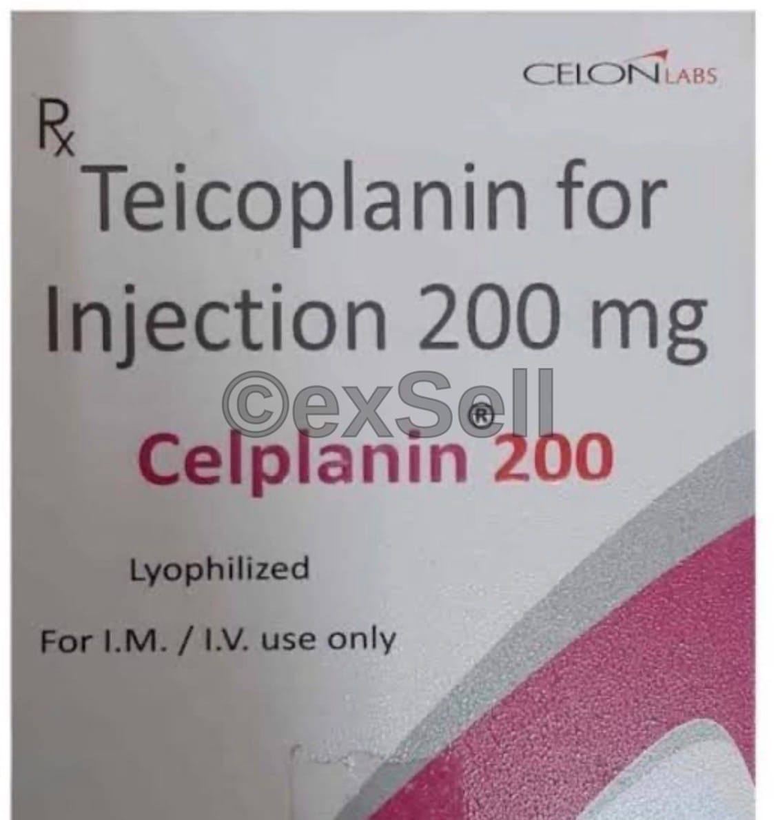 Celplanin 200mg Injection 200mg Injection – Teicoplanin (200mg)