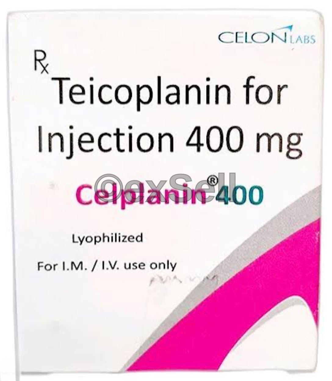 Celplanin 400mg Injection 400mg 1 Injection in 1 vial – Teicoplanin (400mg)