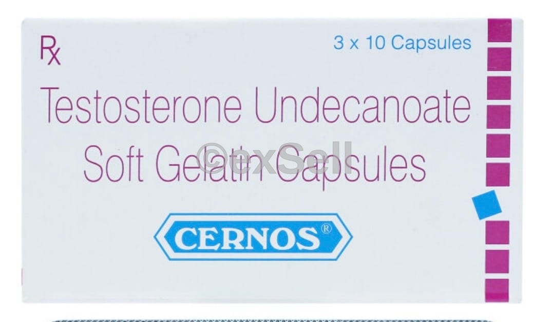Cernos Soft Gelatin Capsule 40 mg Capsules – Testosterone (40mg)