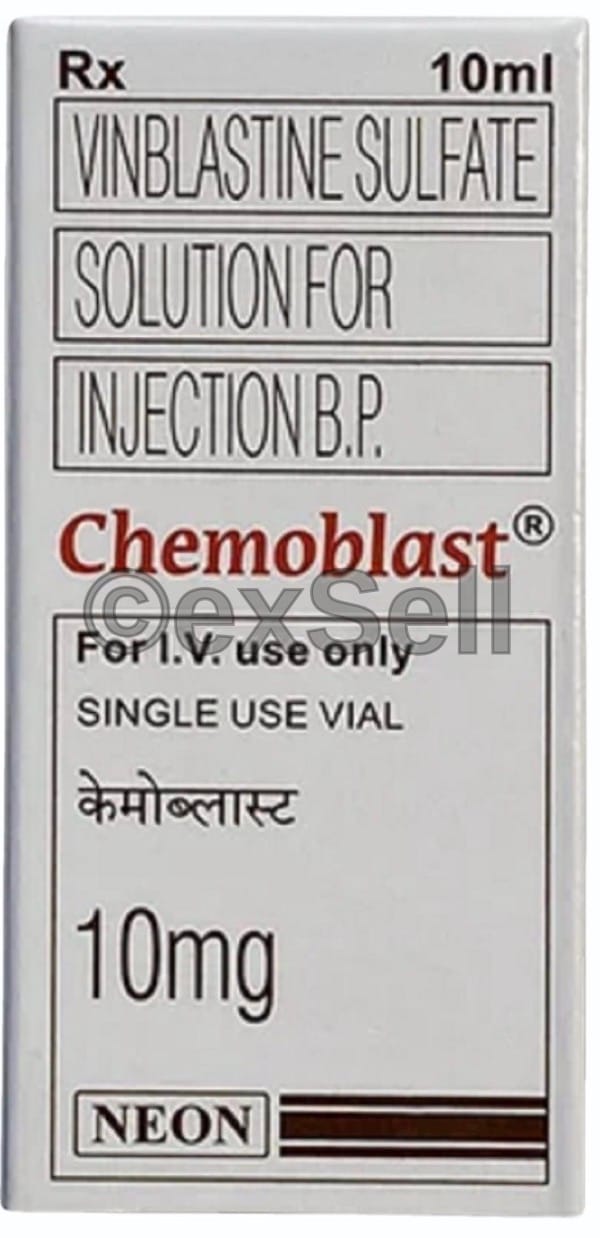 Chemoblast 10mg Injection 10mg Vial – Vinblastine (10mg)