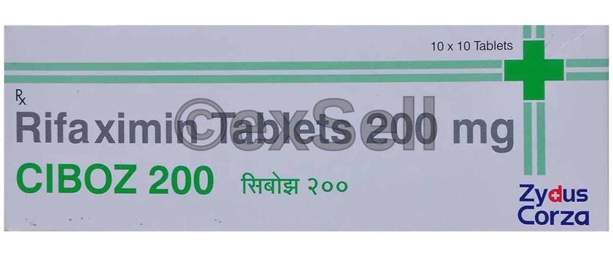 Ciboz 200mg Tablet 200mg Tablet – Rifaximin (200mg)