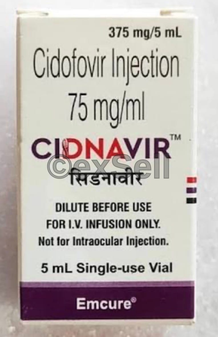 Cidnavir Injection 375mg/5ml Vial – Cidofovir (375mg)