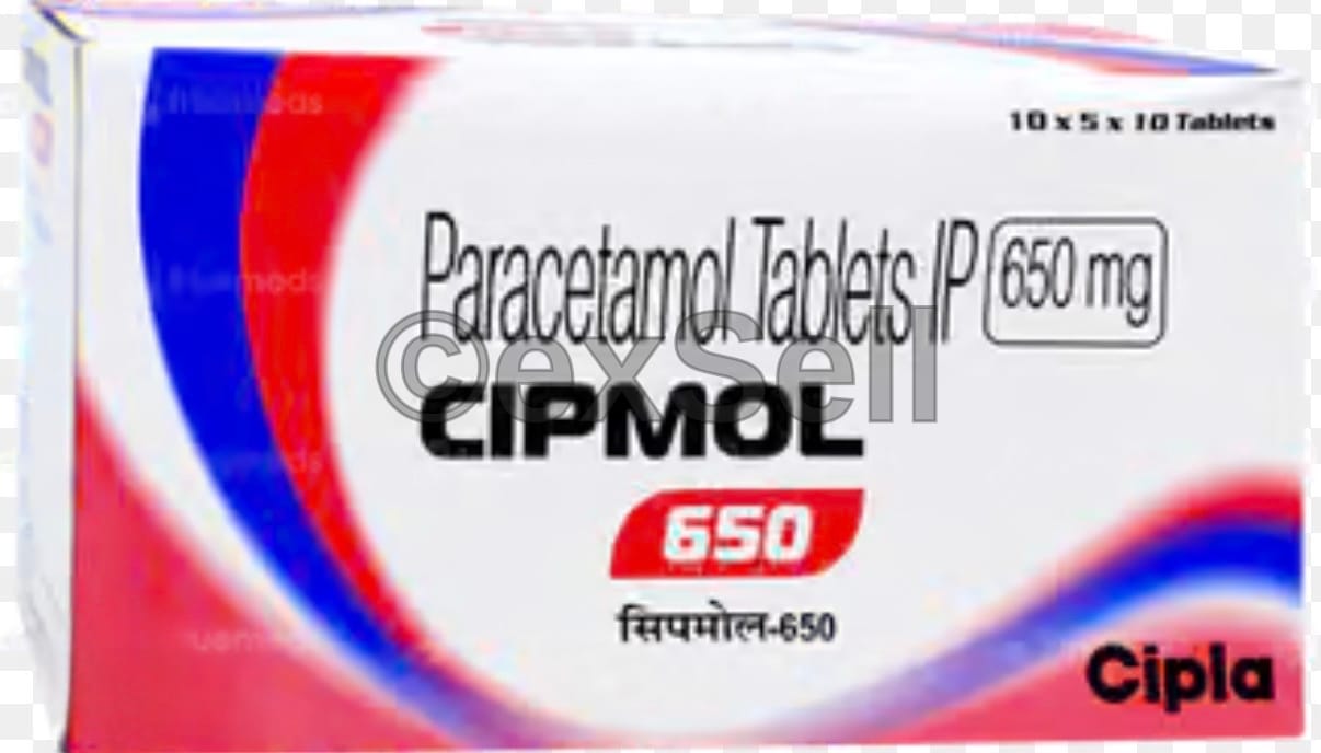 Cipmol 650 Tablet 650 mg Tablet – Paracetamol (650mg)