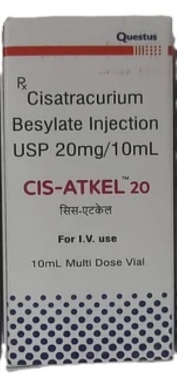 Cis Atkel 20mg Injection 20mg Vial – Cisatracurium (20mg)