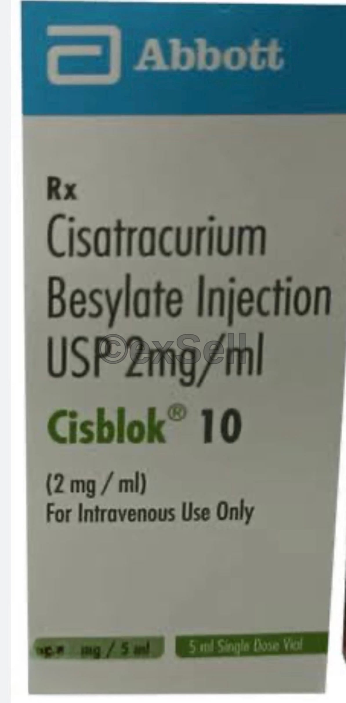 Cisblok 10 Injection 2 mg Injection – Cisatracurium (2mg/ml)