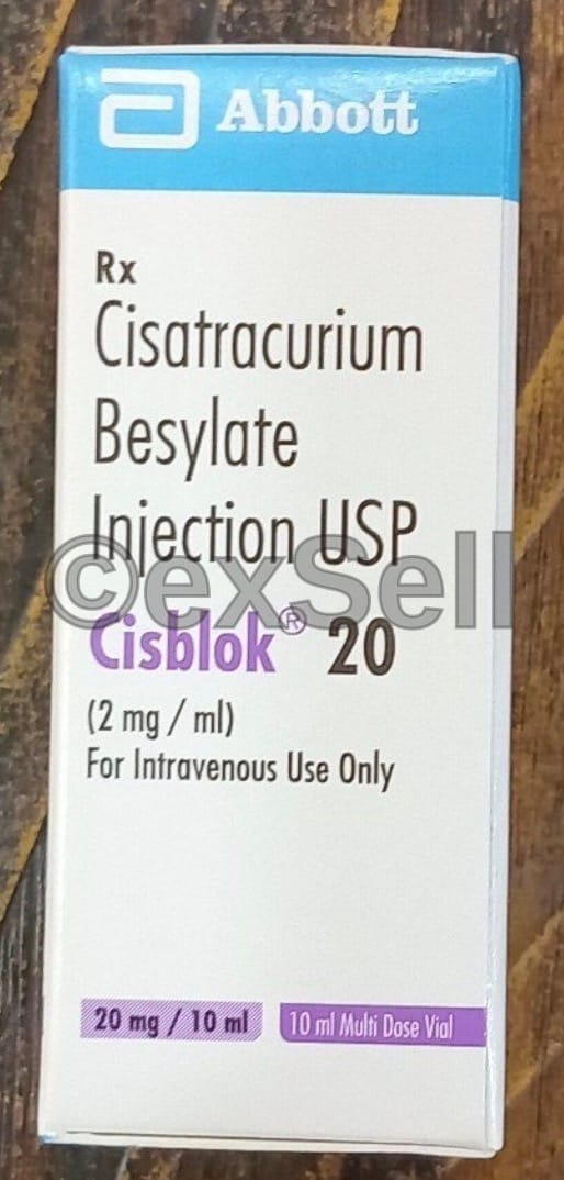 Cisblok 20mg Injection 20mg Vial – Cisatracurium (20mg)