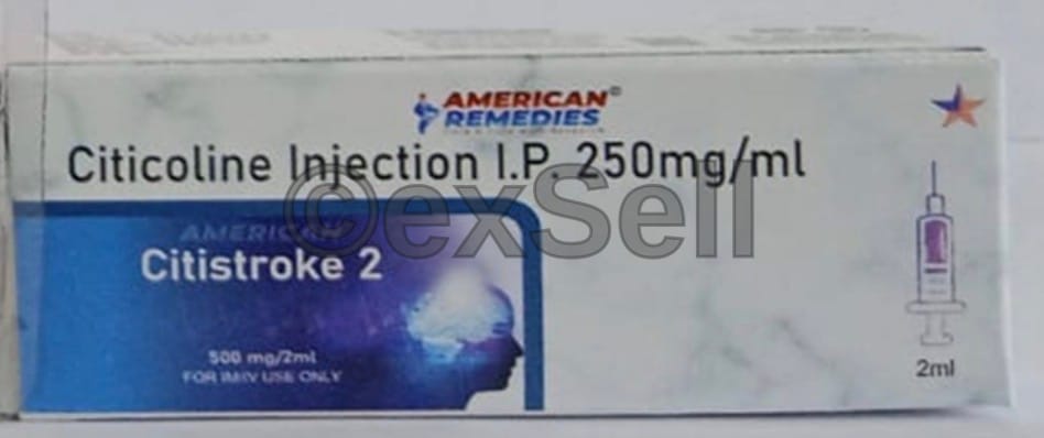 Citistroke 2 Injection 500mg/2ml Ampoules – Citicoline (250mg)
