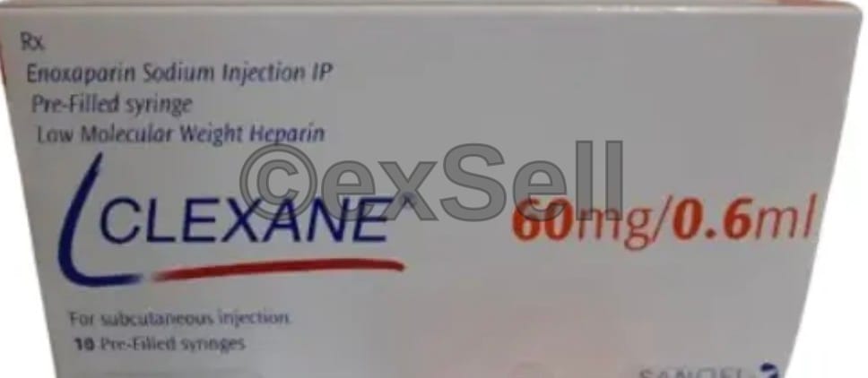 Clexane 60mg/0.6ml 60mg/0.6ml Injection – Enoxaparin 60mg/0.6ml
