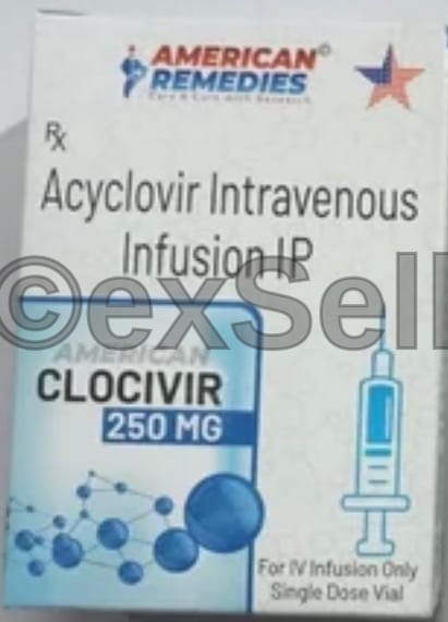 Clocivir 250mg 250mg Vial – Acyclovir Intravenous Infusion (250mg)