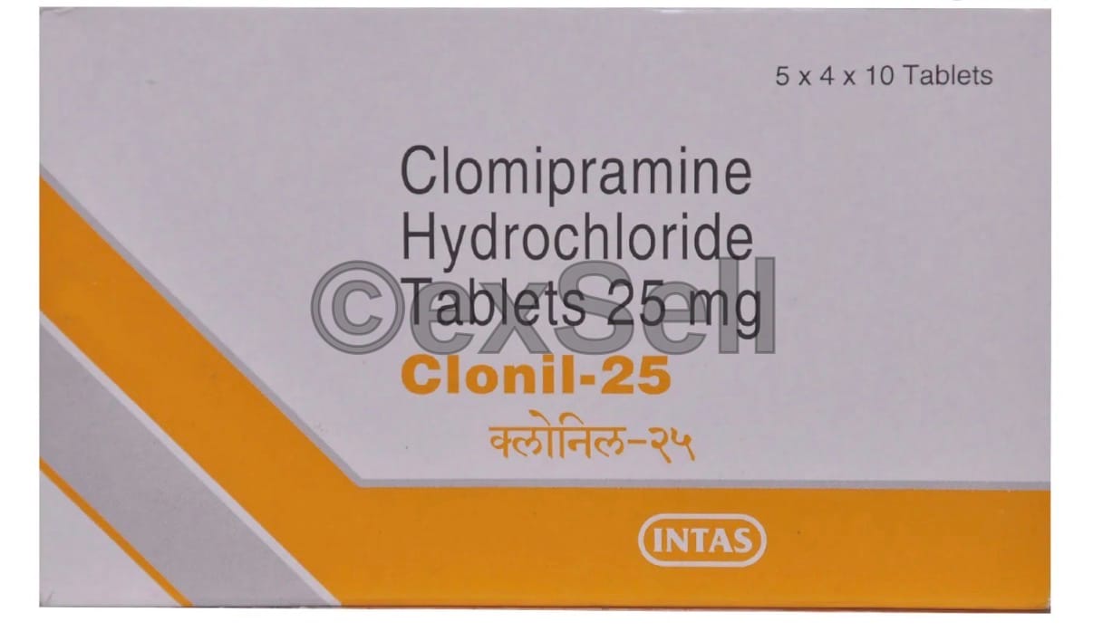 Clonil 25 Tablet 25mg Tablet – Clomipramine (25mg)