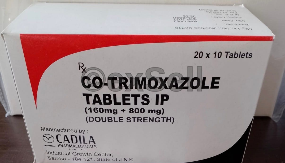 Co-trimoxazole Tablet 80mg + 400mg Tablet – Trimethoprim (80mg) + Sulphamethoxazole (400mg)