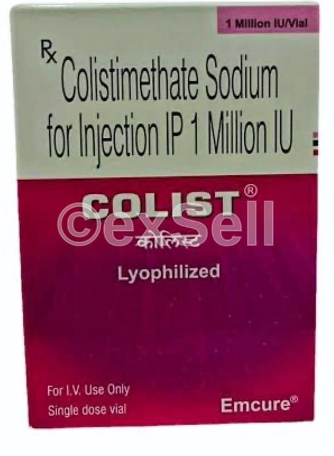 Colist 1M IU Injection 1M IU Injection – Colistin Sulphate (1Million IU)