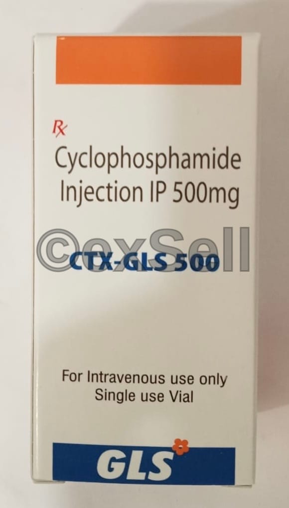 CTX-GLS 500mg Injection 500 mg Injection – Cyclophosphamide (500mg)